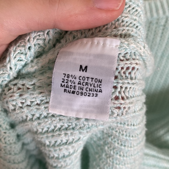 Mint LA Hearts Sweater - M - Picture 4 of 5
